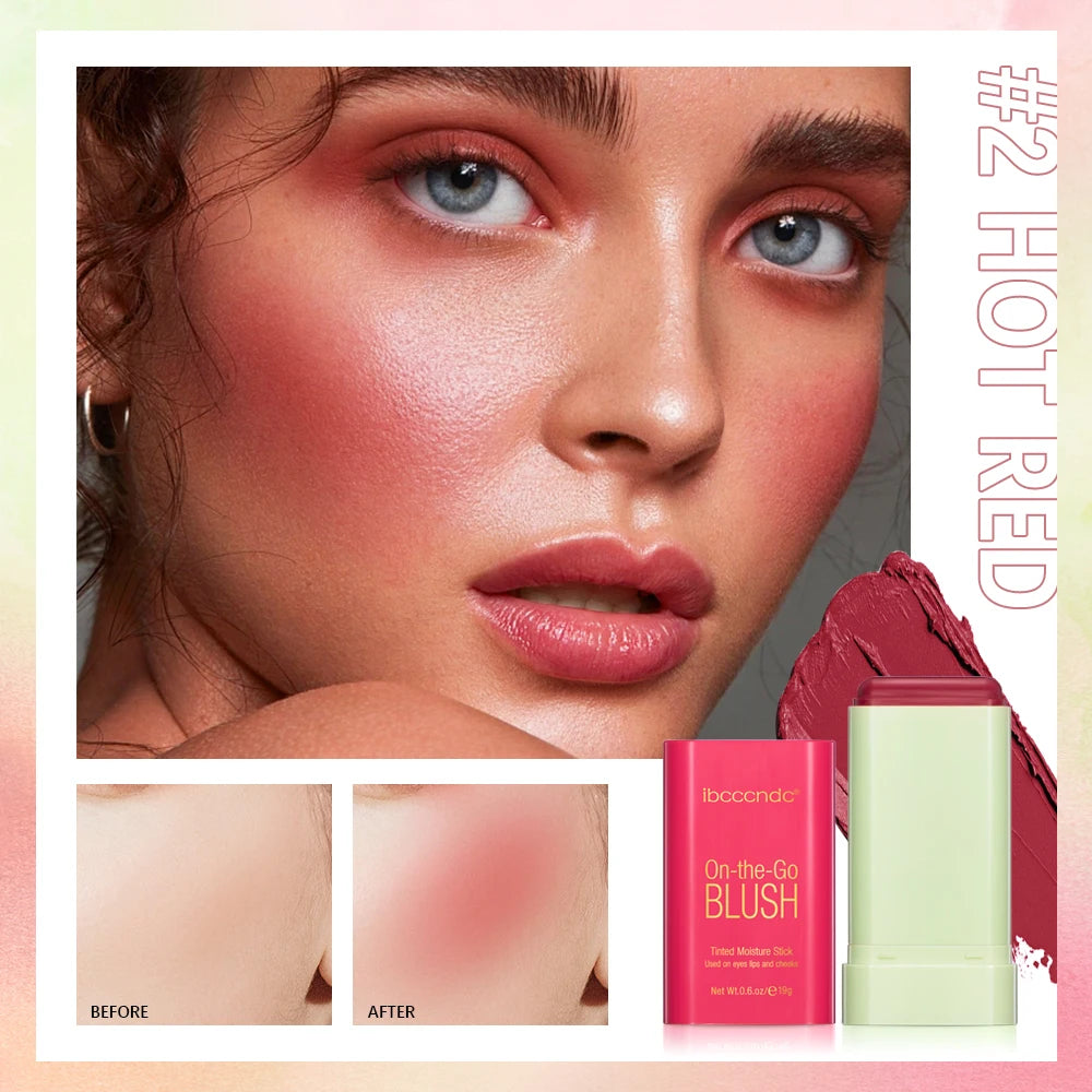3-in-1 Cream Blush Stick — Lips, Eyes & Cheeks