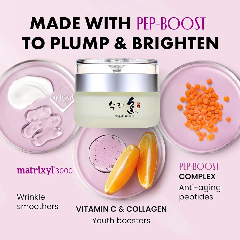 Collagen Peptide Face Cream – Day & Night Moisturizer for Plump, Younger Skin