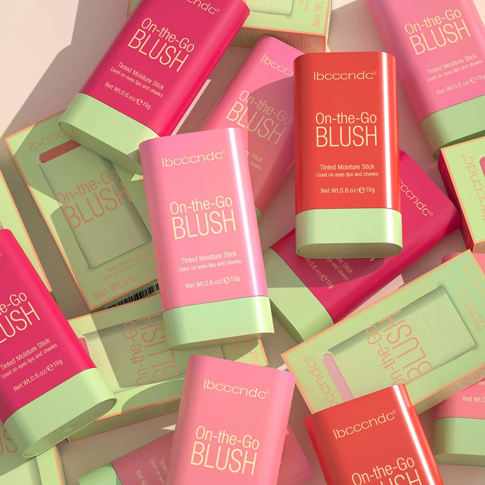 3-in-1 Cream Blush Stick — Lips, Eyes & Cheeks