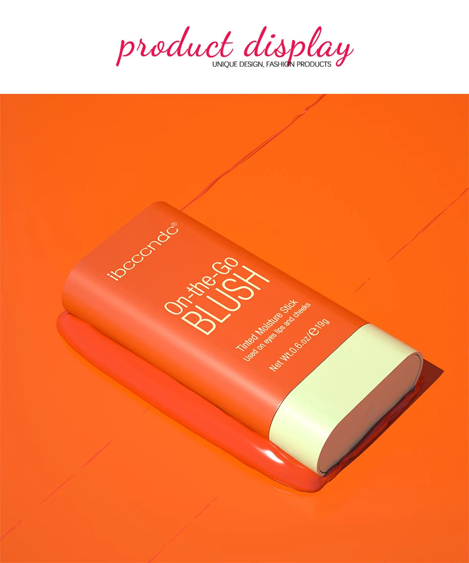 3-in-1 Cream Blush Stick — Lips, Eyes & Cheeks