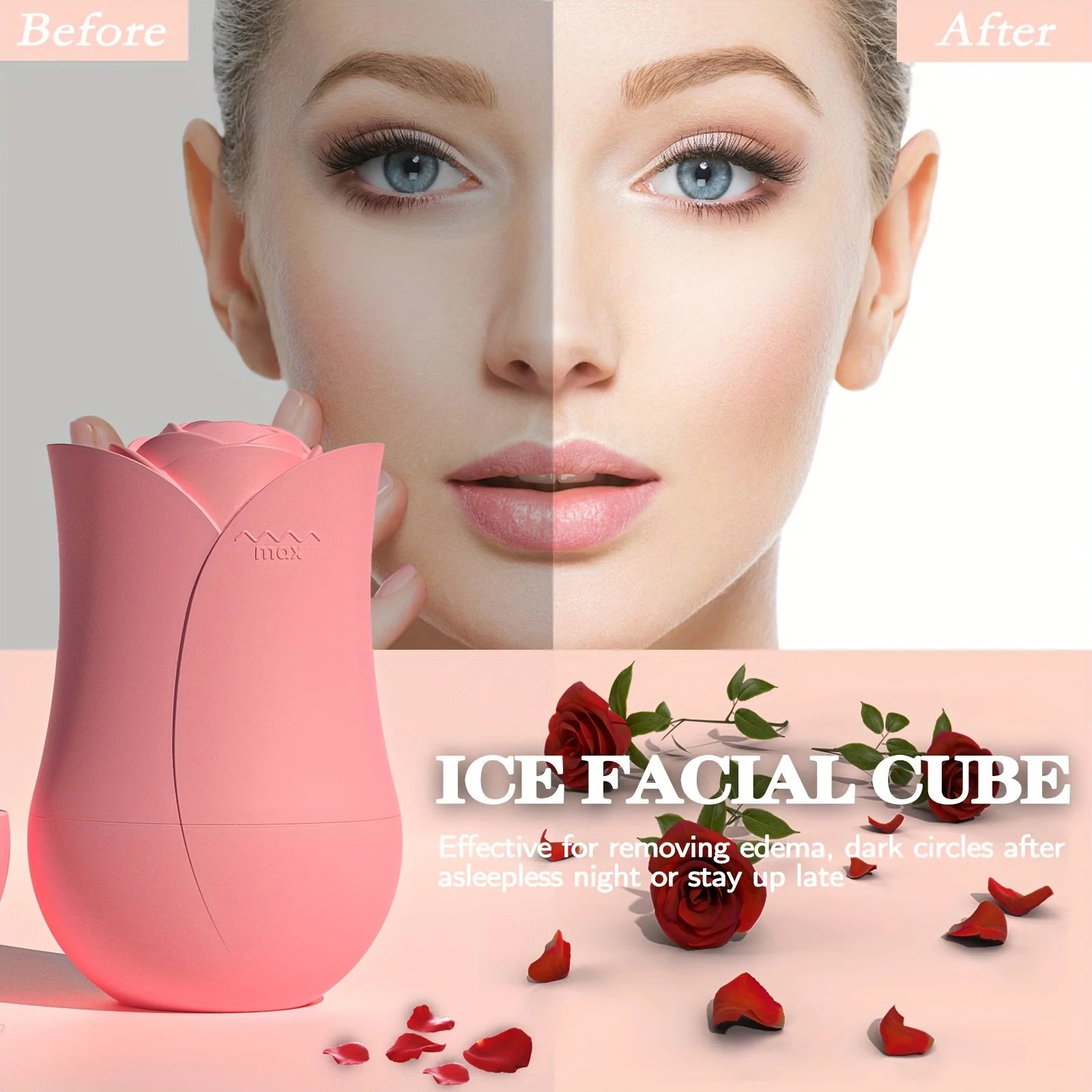 Ice Roller for Face & Eyes — Cooling Glow Tool